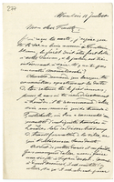 Lettera di  CUMONT