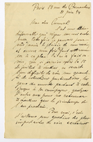 Lettera di  GRONAU