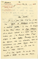 Lettera di  DES PLACES