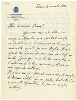 Lettera di  MANCINI