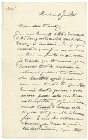 Lettera di  CUMONT