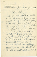 Lettera di  DUSSAUD