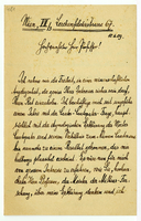 Lettera di  GOLDMANN