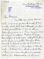 Lettera di  DE MOT