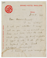 Lettera di  BROOKS