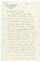 Lettera di  HOPKINS