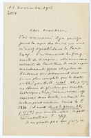 Lettera di  BOUDREAUX