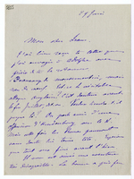 Lettera di  CUMONT