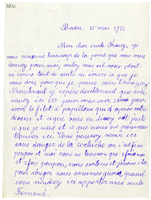 Lettera di  CUMONT