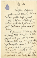 Lettera di  BASSI