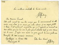 Lettera di  HEIBERG