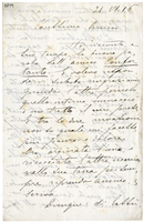 Lettera di  RICCI