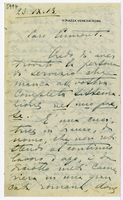 Lettera di  RICCI