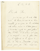 Lettera di  DUSSAUD