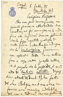 Lettera di  BASSI