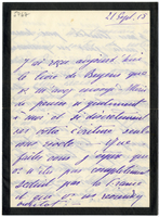 Lettera di  BORGHESE