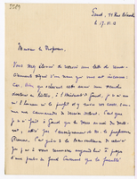 Lettera di  HUYDTS