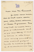 Lettera di  CAETANI