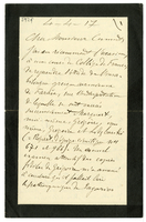 Lettera di  CLERMONT-GANNEAU