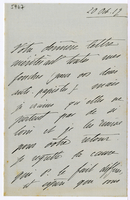 Lettera di  BORGHESE