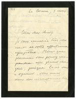 Lettera di  DE CENIVAL