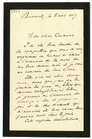 Lettera di BEYENS