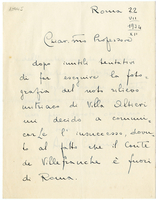 Lettera di  COLLINI