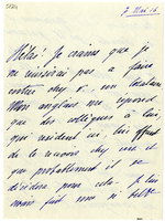 Lettera di  BORGHESE