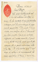 Lettera di  MARIANO