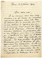 Lettera di  BEYENS