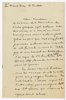 Lettera di  BOUDREAUX