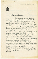 Lettera di  CAPART