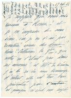 Lettera di  BORGHESE