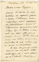 Lettera di  RIZZO