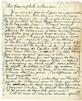 Lettera di  CAETANI GRENIER