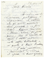 Lettera di  RICCI