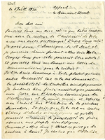 Lettera di  ROSTOVTZEFF