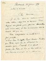 Lettera di  BREHIER