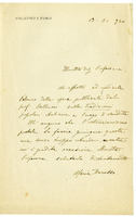 Lettera di  BAROSSO