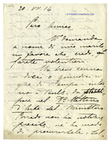 Lettera di  RICCI