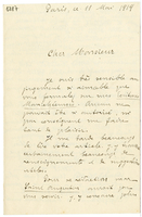 Lettera di  ALFARIC