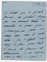 Lettera di  BORGHESE