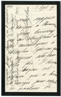 Lettera di  BORGHESE