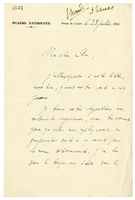 Lettera di  DUSSAUD