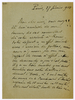 Lettera di  ROMIEU