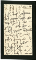 Lettera di  BORGHESE