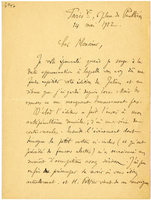 Lettera di  CHAPOT