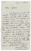 Lettera di  PINZA