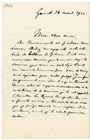 Lettera di  PIRENNE