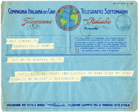 Lettera di  ALEXANDER